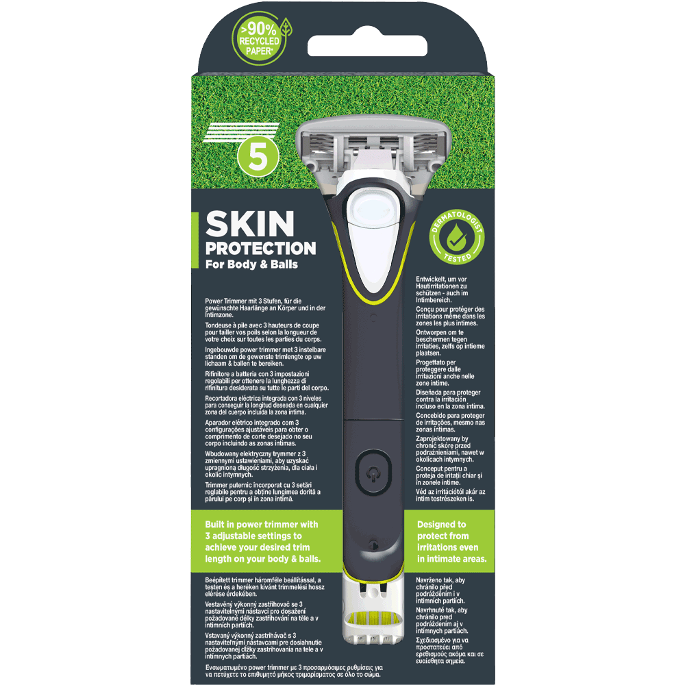 Bild: Wilkinson Hydro Trim & Shave Rasierapparat Body & Balls 