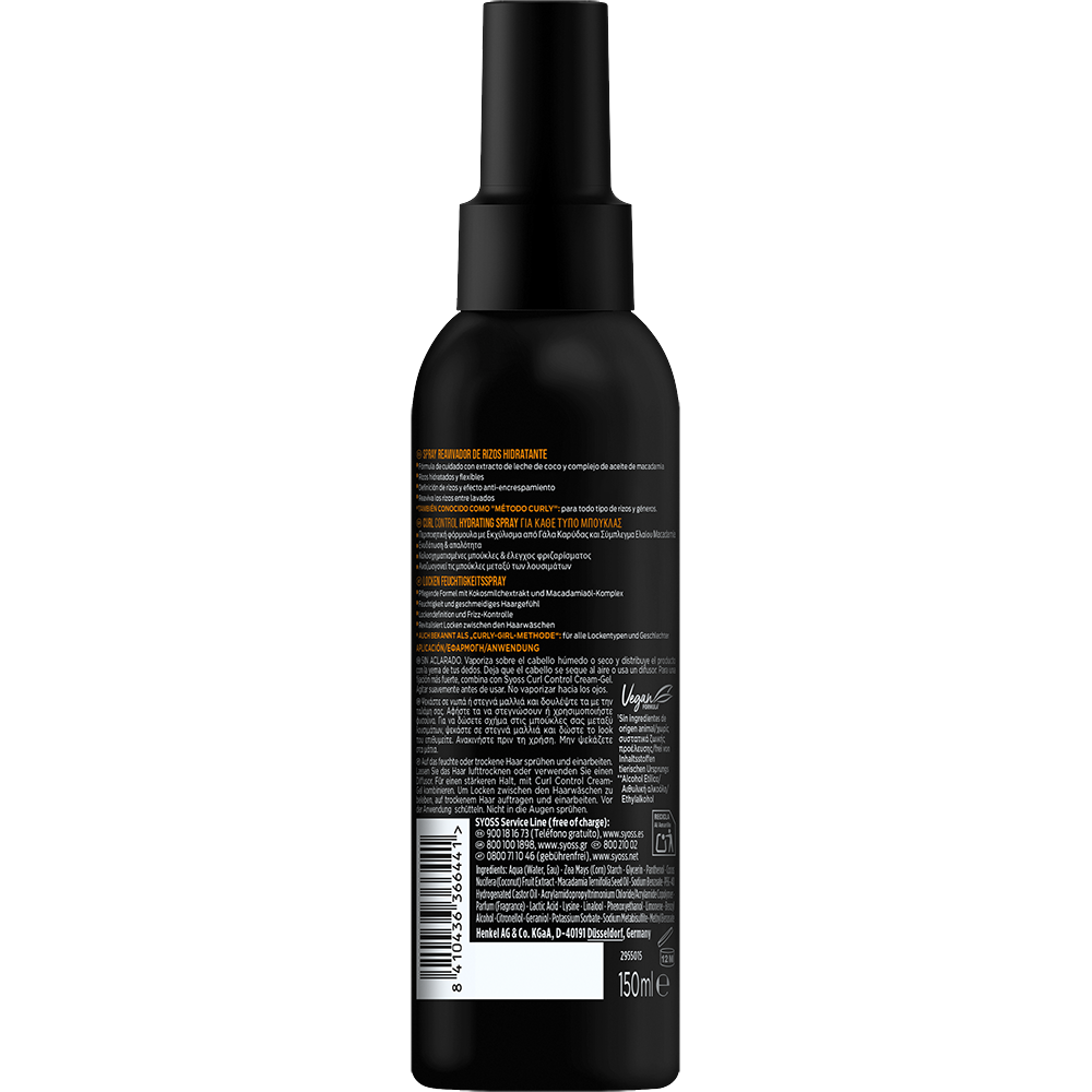 Bild: syoss Curl Control Hydrating Spray 