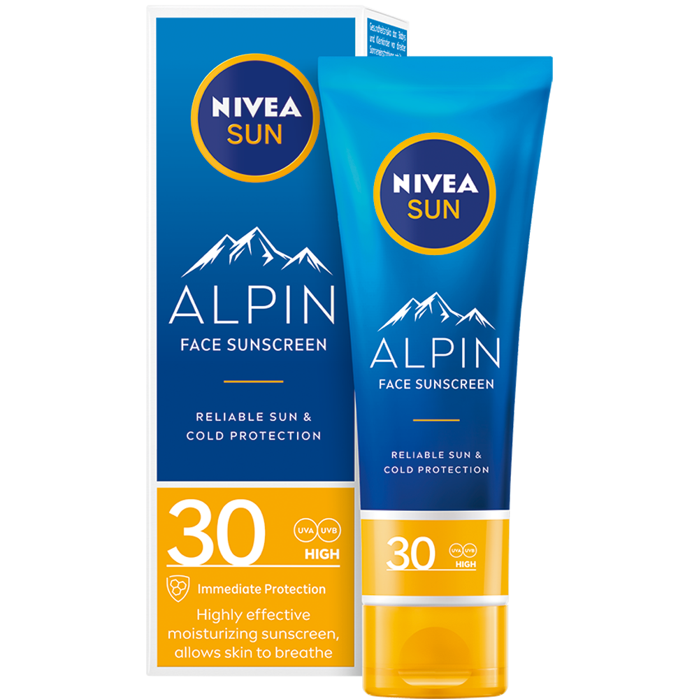 Bild: NIVEA Sun Sun Alpin Sonnencreme LSF 30/RELA 