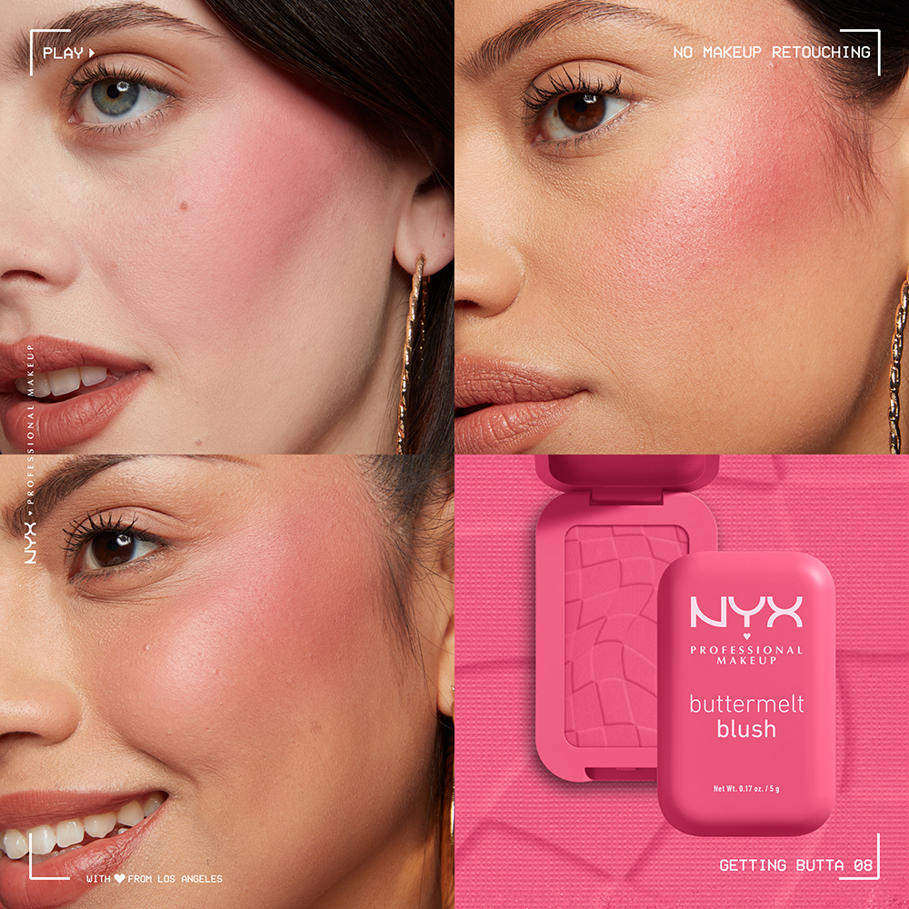 Bild: NYX Professional Make-up Buttermelt Blush Getting Butta