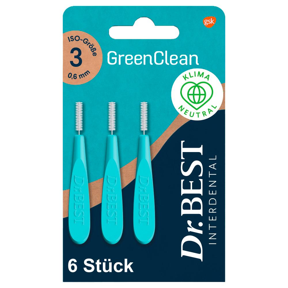 Bild: Dr. BEST Interdentalbürste GreenClean Size 3 