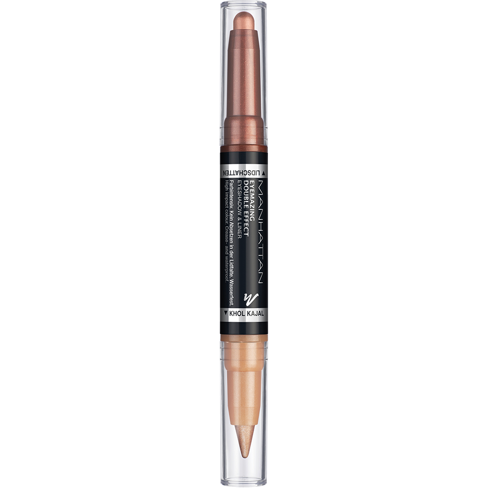 Bild: MANHATTAN Eyemazing Double Ended Eyeshadow & Eyeliner bohemian bronze