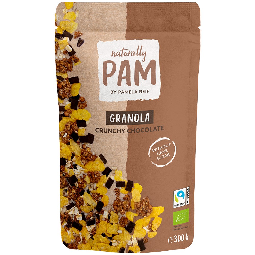 Bild: Naturally PAM by Pamela Reif Granola Crunchy Chocolate 