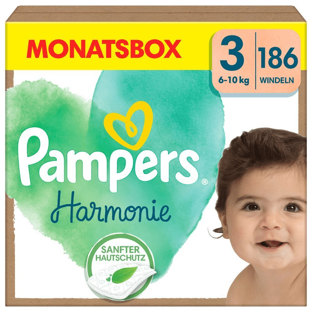 Bild: Pampers Harmonie Baby Windeln Größe 3 