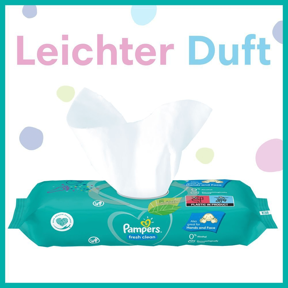 Bild: Pampers Fresh Clean Feuchttücher 