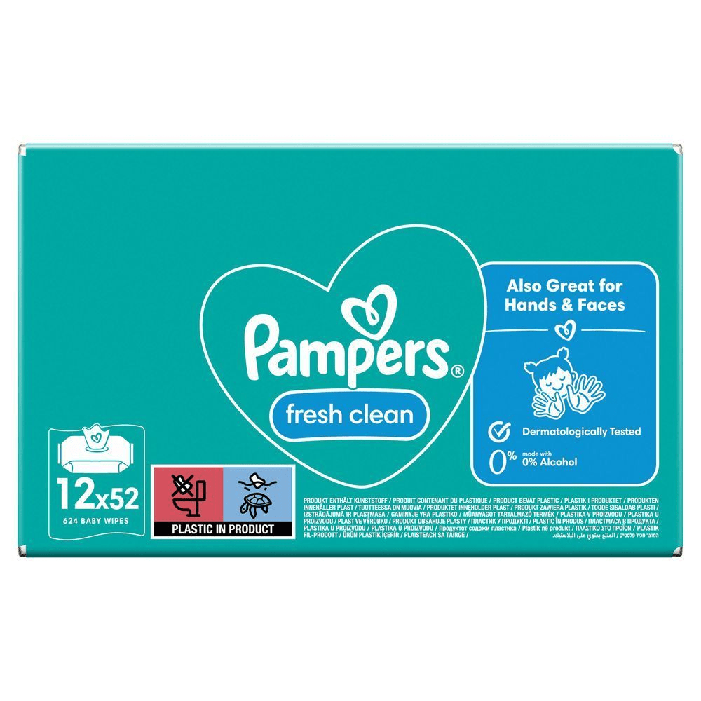 Bild: Pampers Fresh Clean Feuchttücher 