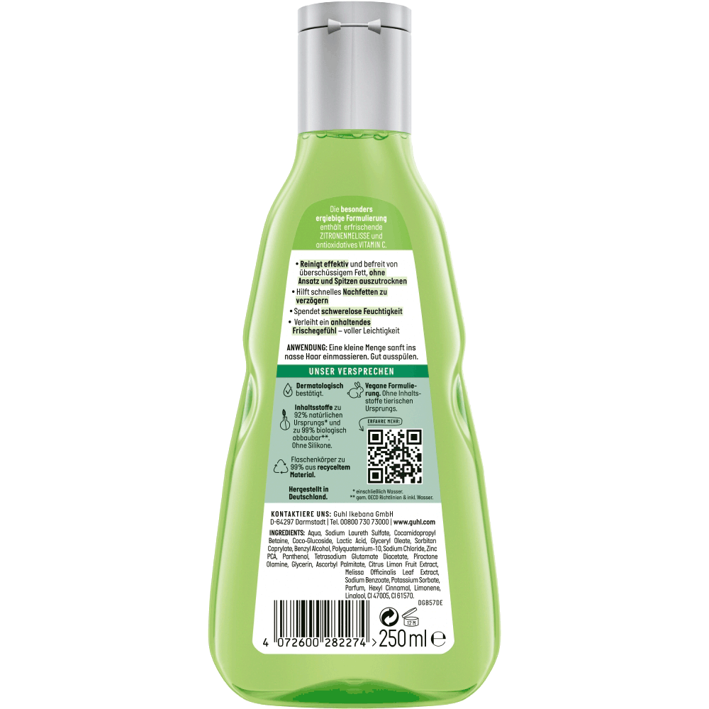 Bild: GUHL Frische & Leichtigkeit Shampoo Anti-Fett 