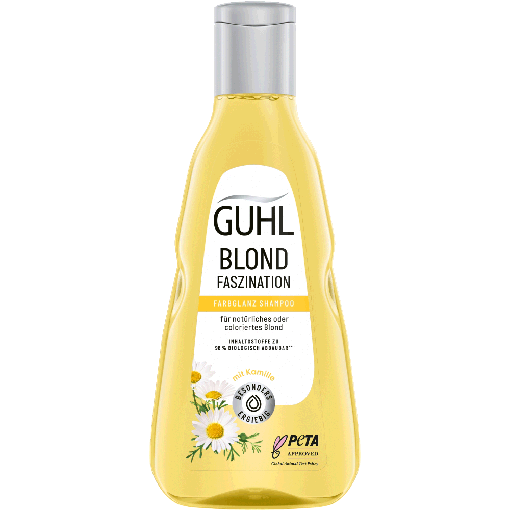 Bild: GUHL Farbglanz Blond Shampoo 