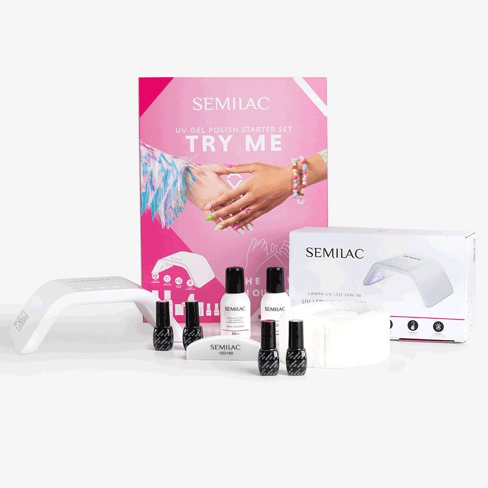 Bild: Semilac UV Gel Starter Set Try Me 