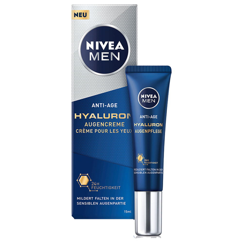 Bild: NIVEA MEN Anti-Age Hyaluron Augencreme 