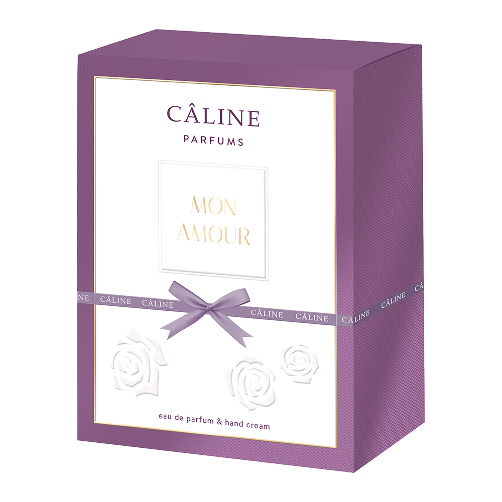 Bild: Caline Parfums Mon Amour Geschenkset Eau de Parfum 60 ml + Handcreme 50 ml 