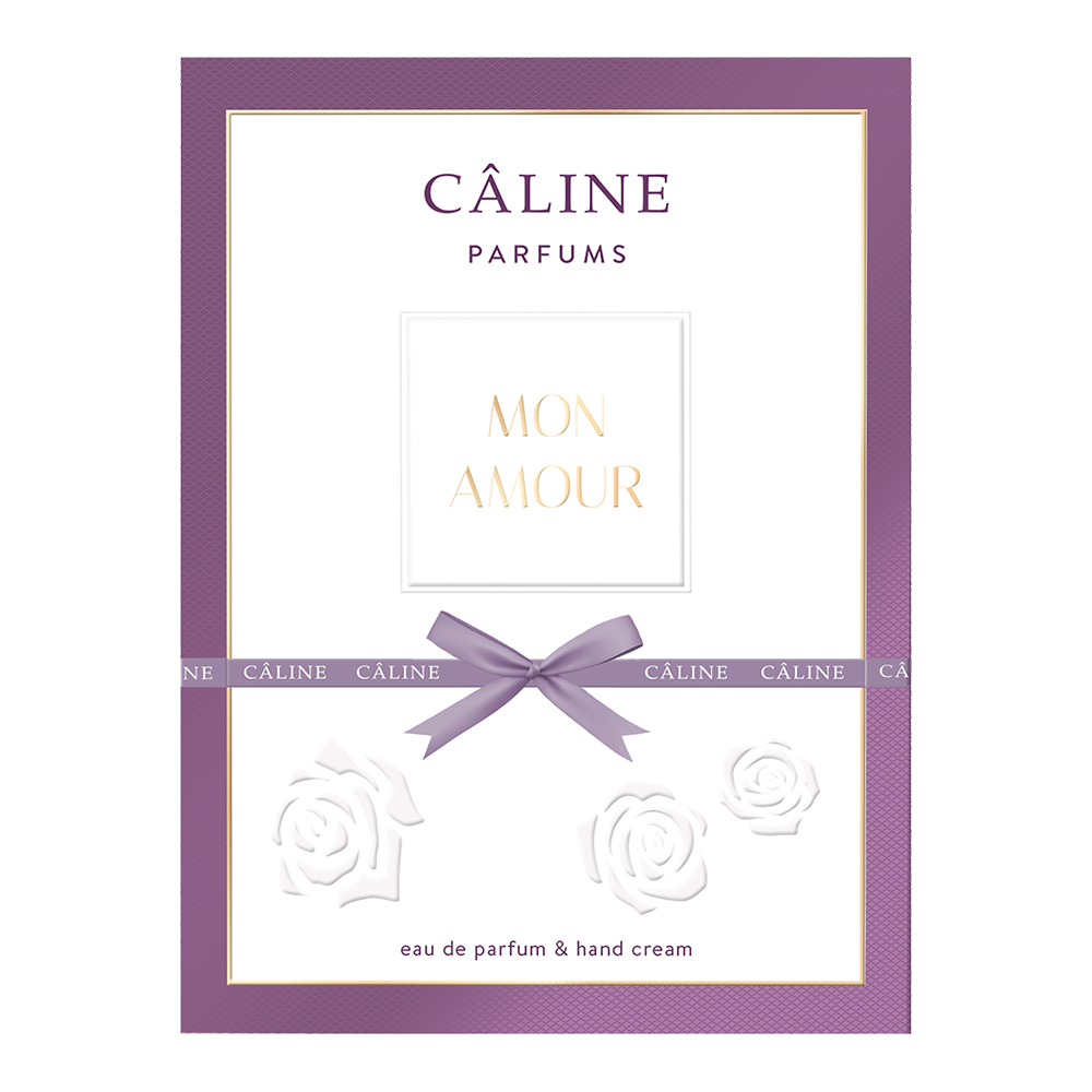 Bild: Caline Parfums Mon Amour Geschenkset Eau de Parfum 60 ml + Handcreme 50 ml 