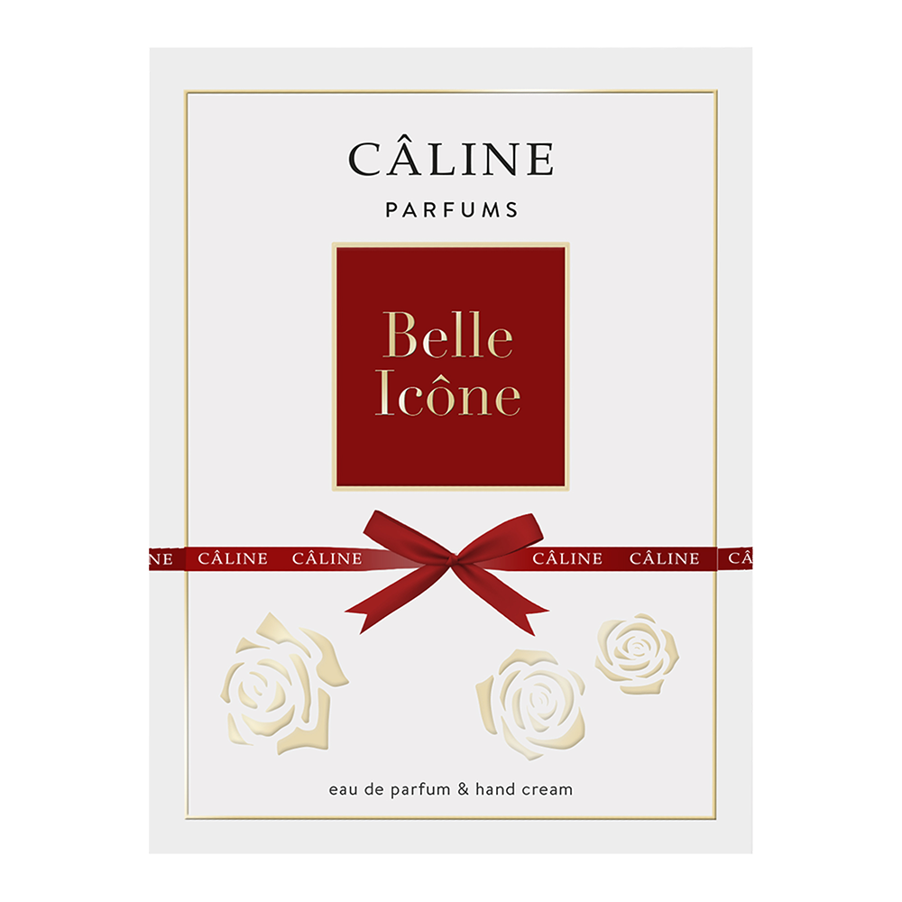 Bild: Caline Parfums Belle Icone Geschenkset Eau de Parfum 60 ml + Handcreme 50 ml 