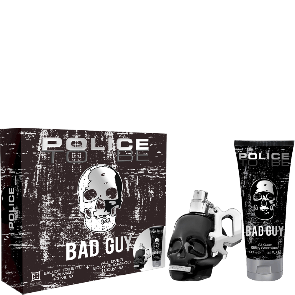 Bild: Police To Be Bad Guy Geschenkset Eau de Toilette 40 ml + Duschgel 100 ml 