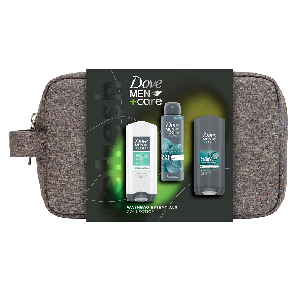 Bild: Dove MEN+CARE Geschenkset Washbag Essentials 