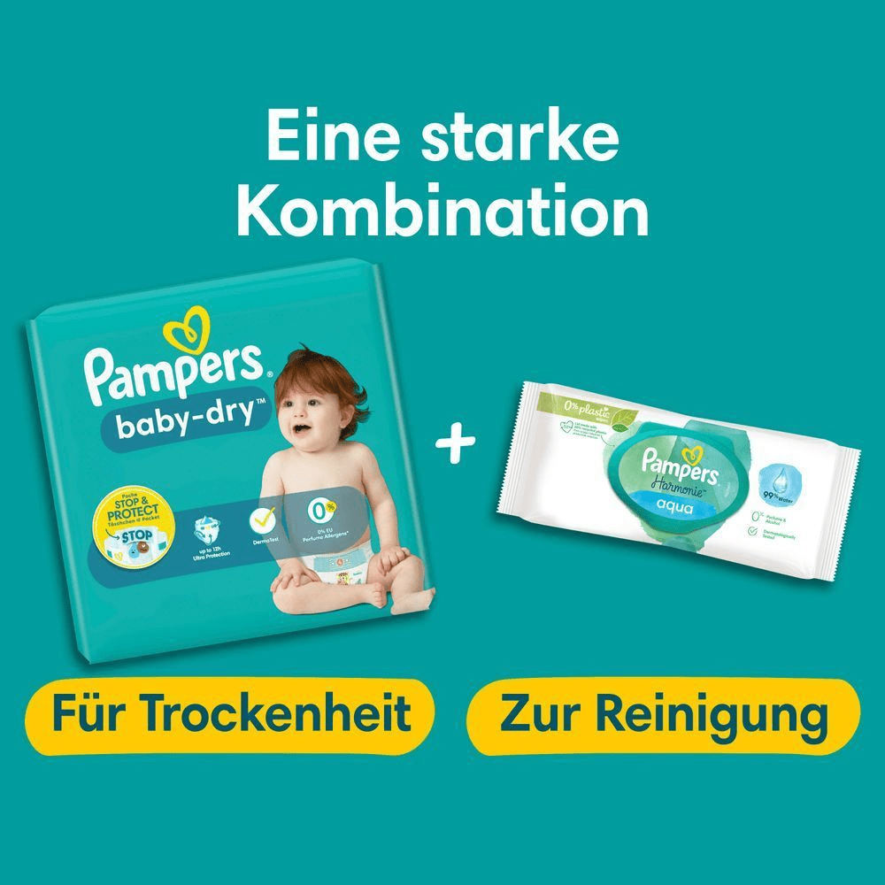 Bild: Pampers Baby-Dry Größe 7, 15kg+ 