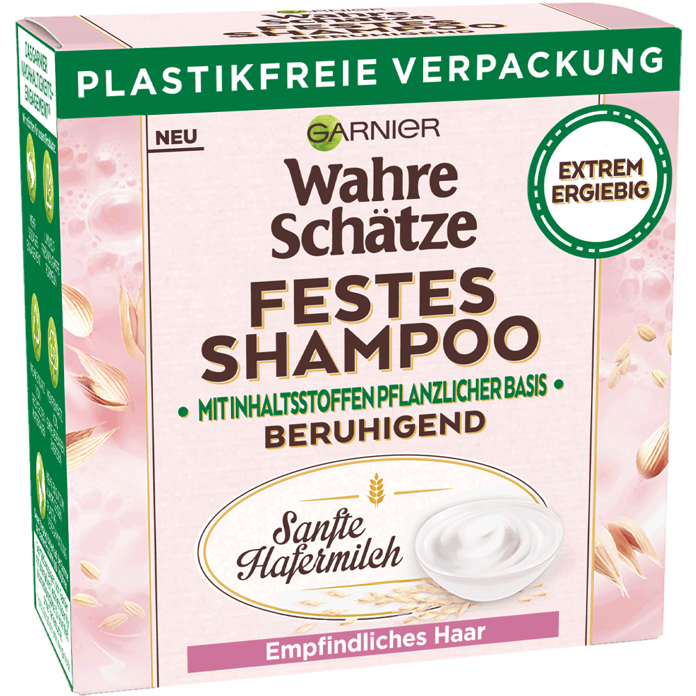 Bild: GARNIER festes Shampoo Hafermilch 