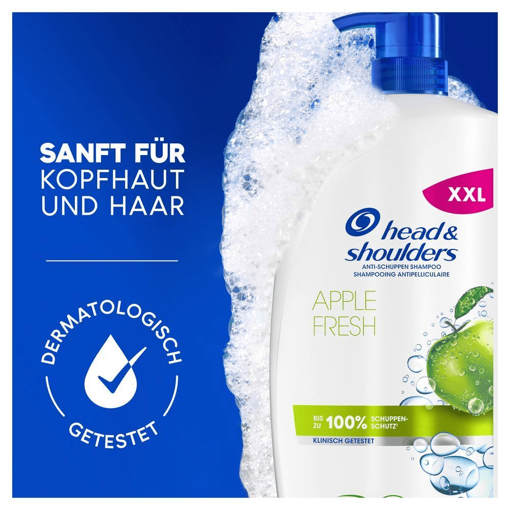 Bild: head & shoulders Apple Fresh Anti-Schuppen-Shampoo 