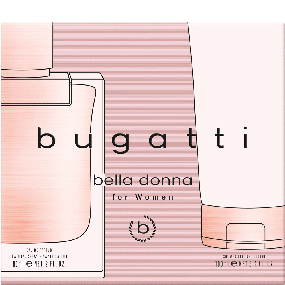 Bild: Bugatti Bella Donna Geschenkset Eau de Parfum 60 ml + Duschgel 100 ml 