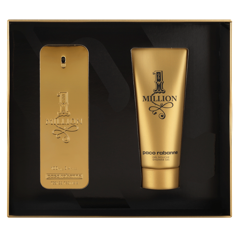 Bild: Paco Rabanne One Million Geschenkset Eau de Toilette 100 ml + Duschgel 100 ml 