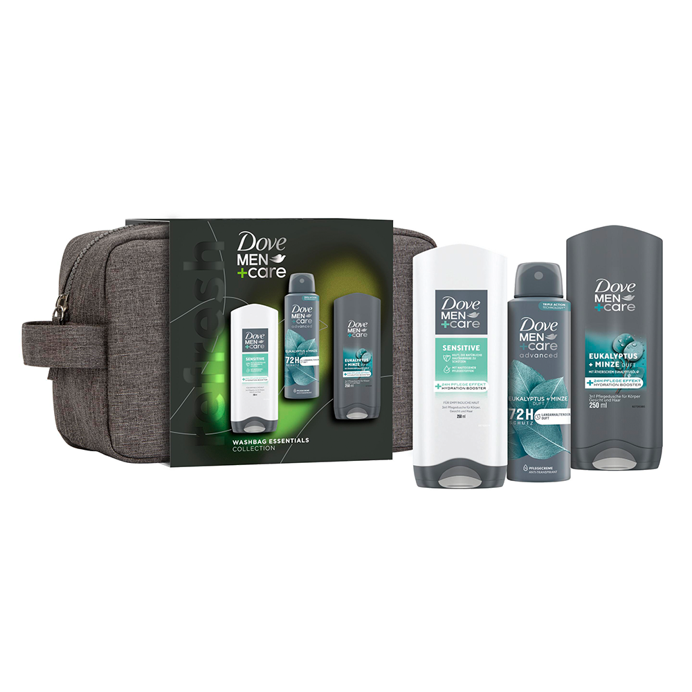 Bild: Dove MEN+CARE Geschenkset Washbag Essentials 