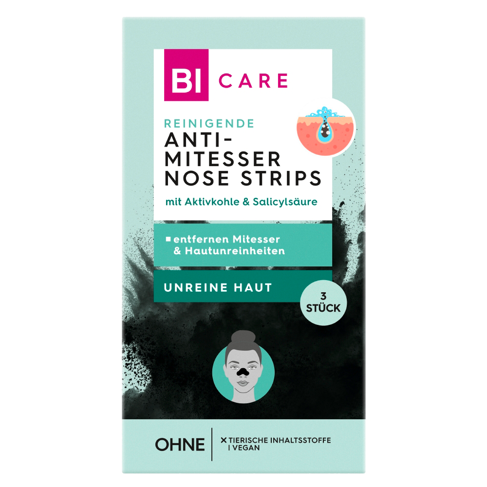 Bild: BI CARE Anti Mitesser Nose Strips 