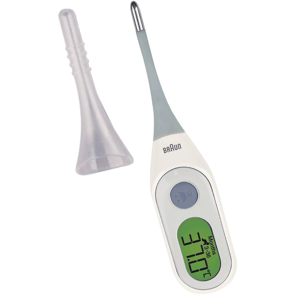 Bild: Braun Digitalthermometer mit Age Precision® PRT2000 