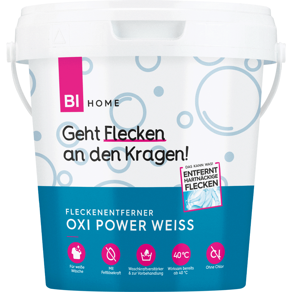 Bild: BI HOME Oxi Power Weiß Fleckenentferner 