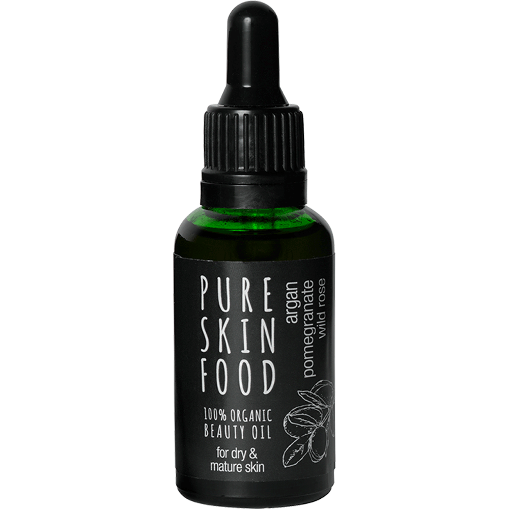 Bild: Pure Skin Food Bio Gesichtsöl für trockene & reife Haut 