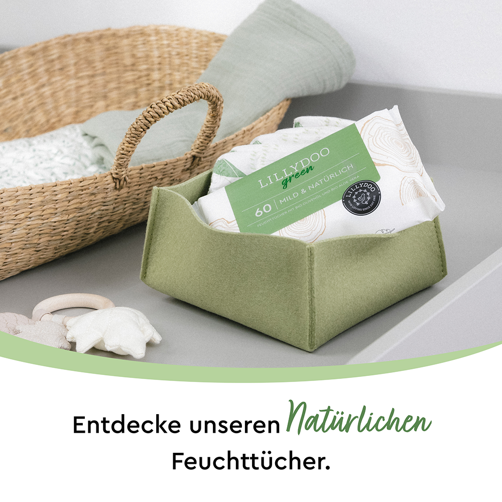 Bild: LILLYDOO green Feuchttücher, 3x60 Stück 