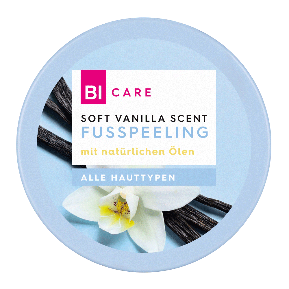 Bild: BI CARE Fusspeeling Soft Vanilla Scent 