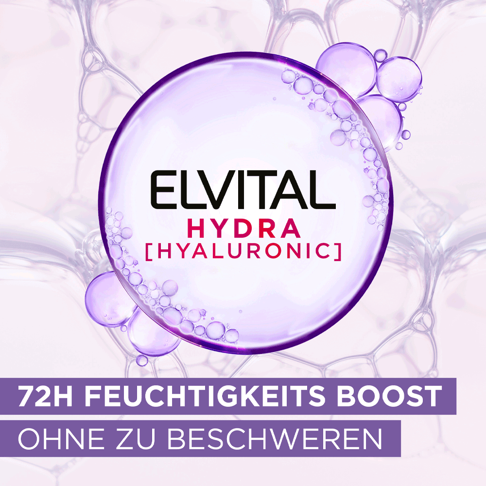 Bild: L'ORÉAL PARIS ELVITAL Hydra [Hyaluronic] Feuchtigkeits-Auffüllendes Shampoo 