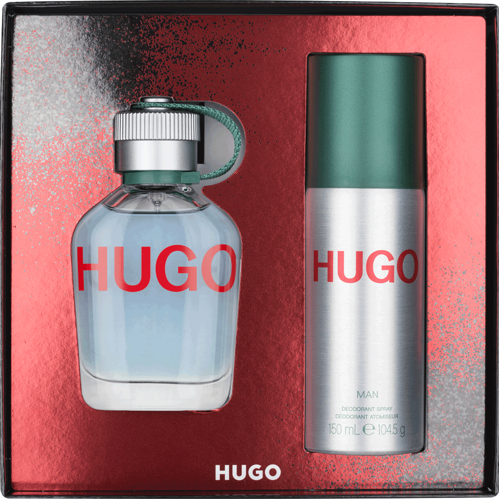 Bild: Hugo Boss Hugo Man Geschenkset Eau de Toilette 75 ml + Deodorant 150 ml 