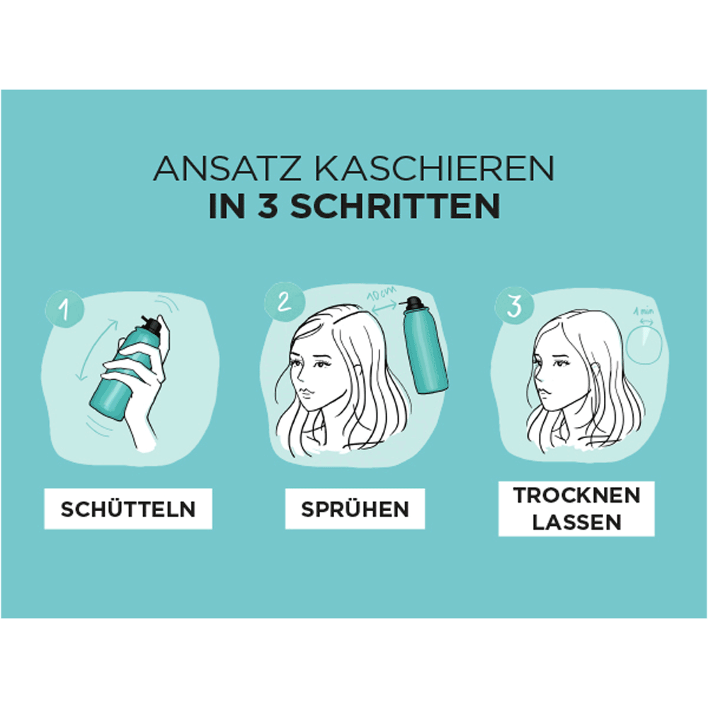 Bild: L'ORÉAL PARIS Magic Retouch Ansatz-Kaschierspray dunkelbraun bis schwarzbraun