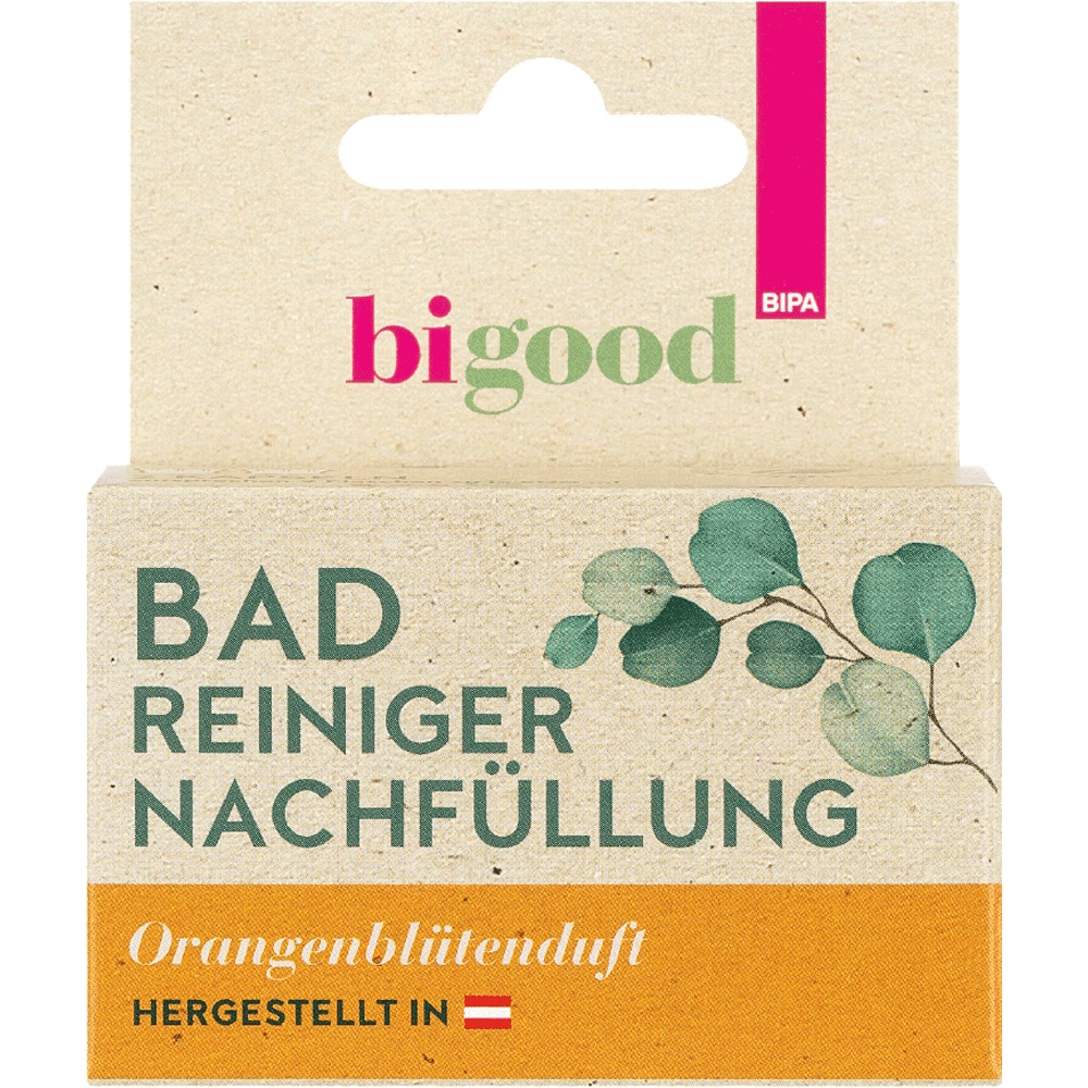 Bild: bi good Badreiniger Orangenblüte Nachfüllkapseln 