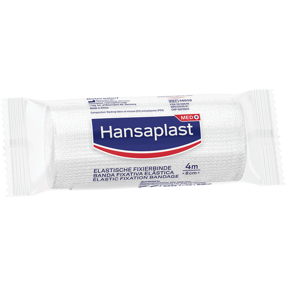 Bild: Hansaplast Elastische Fixierbinde 4m x 8cm 