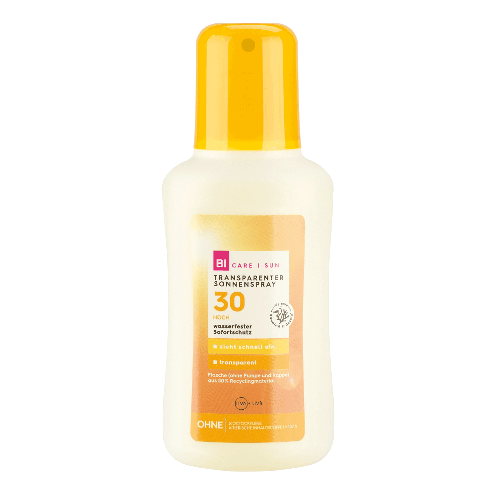 Bild: BI CARE SUN Transparenter Sonnenspray LSF 30 