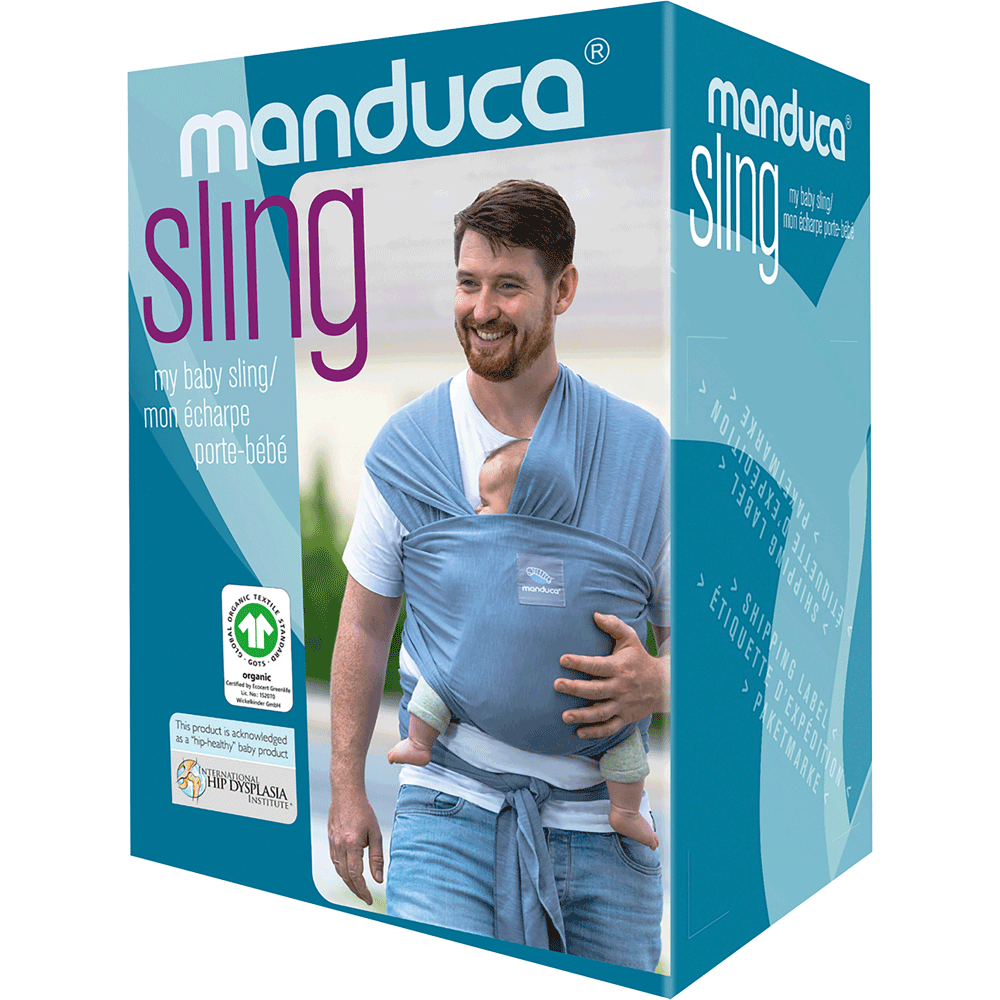 Bild: Manduca Sling Tragetuch Skyblue