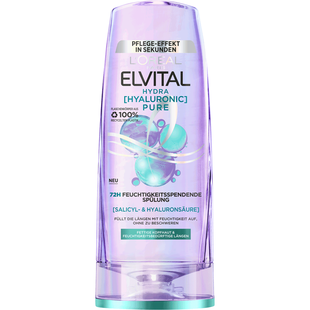 Bild: L'ORÉAL PARIS ELVITAL Hydra Hyaluronic Pure Spülung 