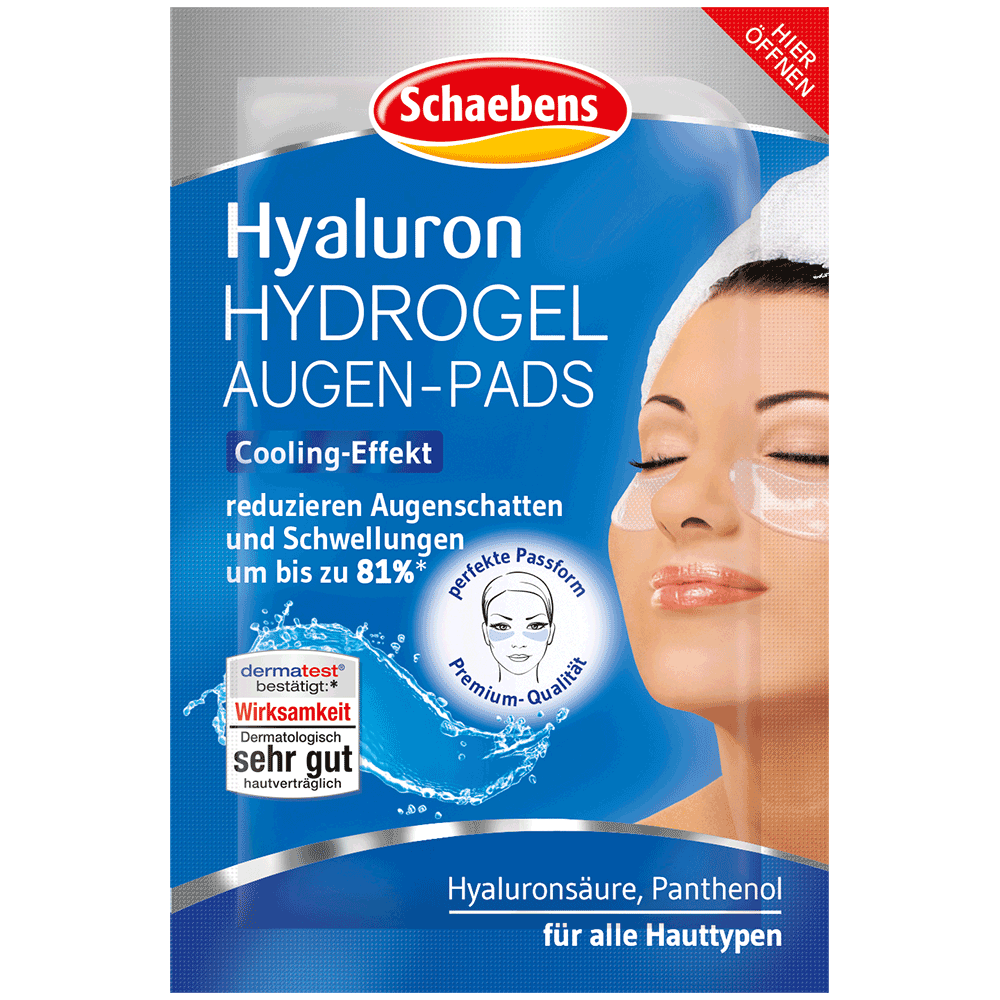 Bild: Schaebens Hyaluron Hydrogel Augen Pads 