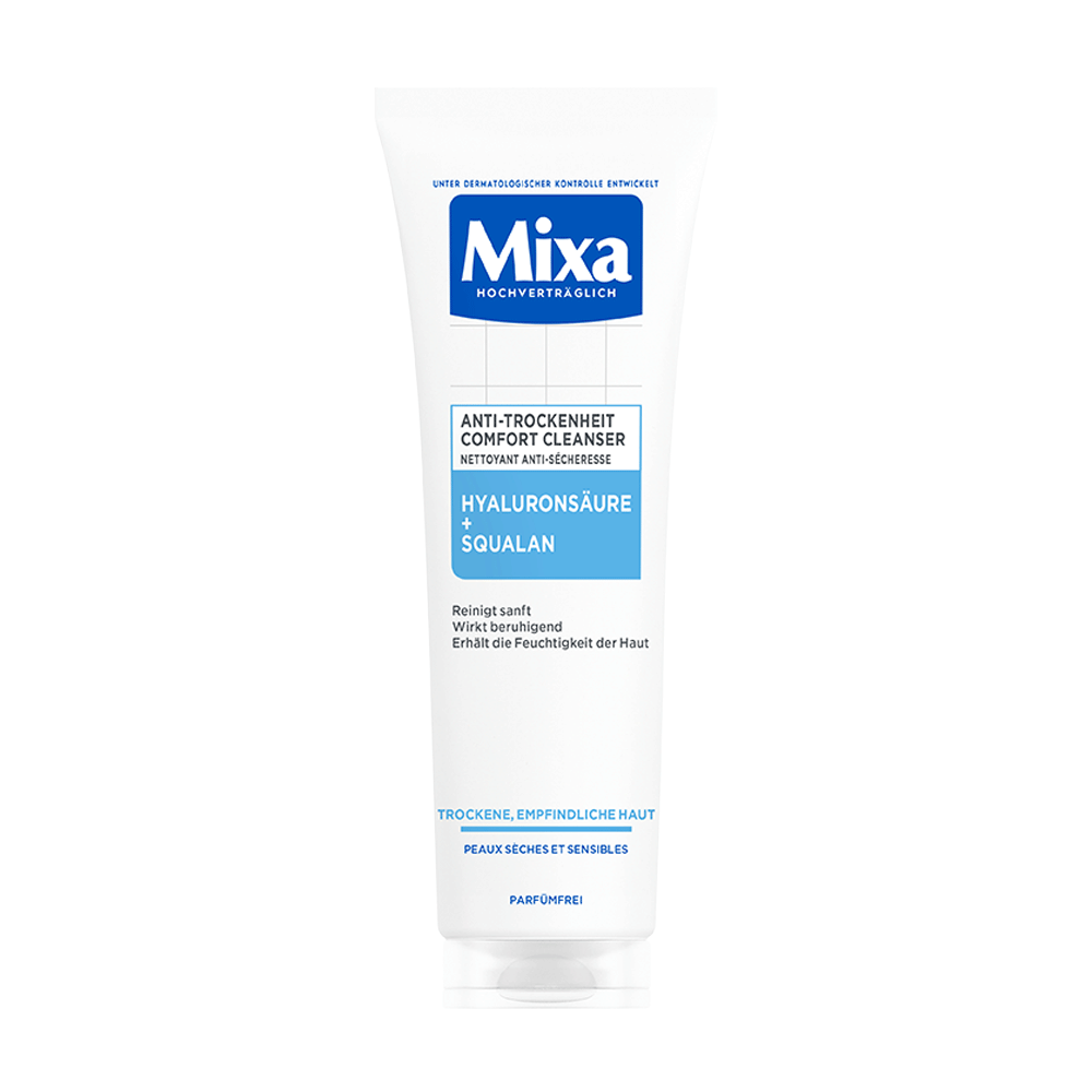 Bild: Mixa Anti-Trockenheit Comfort Cleanser 