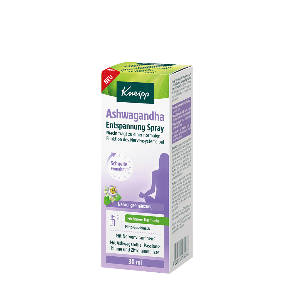 Bild: Kneipp Ashwagandha Entspannung Spray 