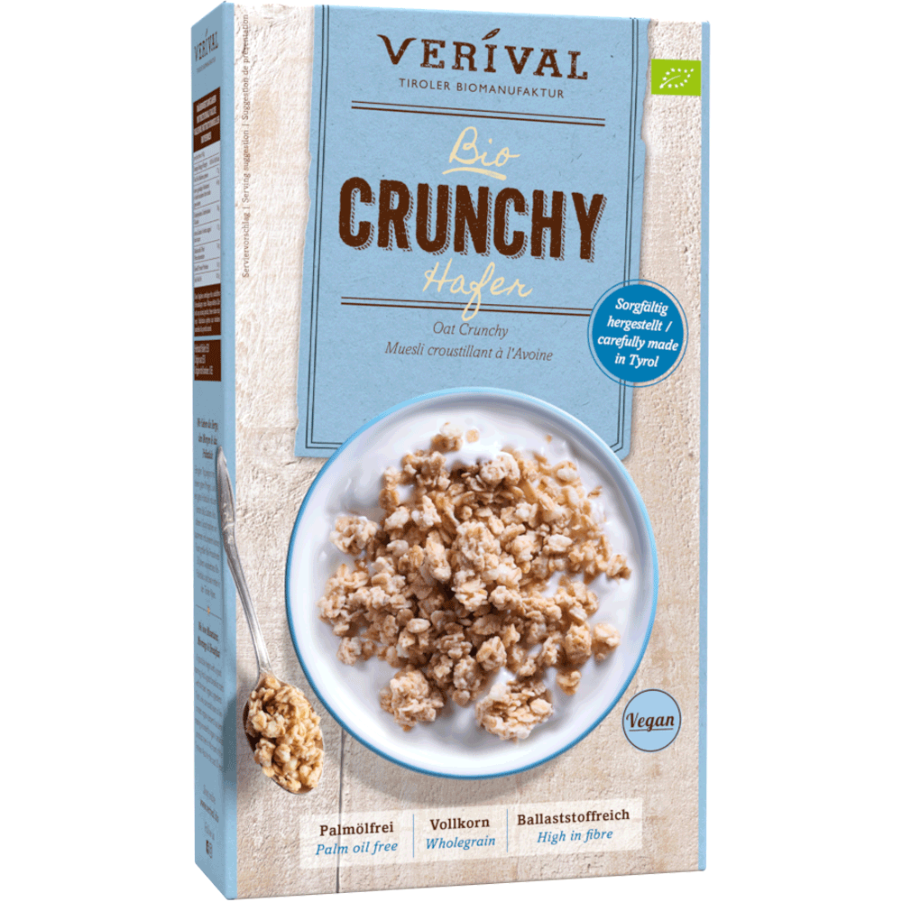 Bild: Verival Bio Müsli Crunchy Hafer 