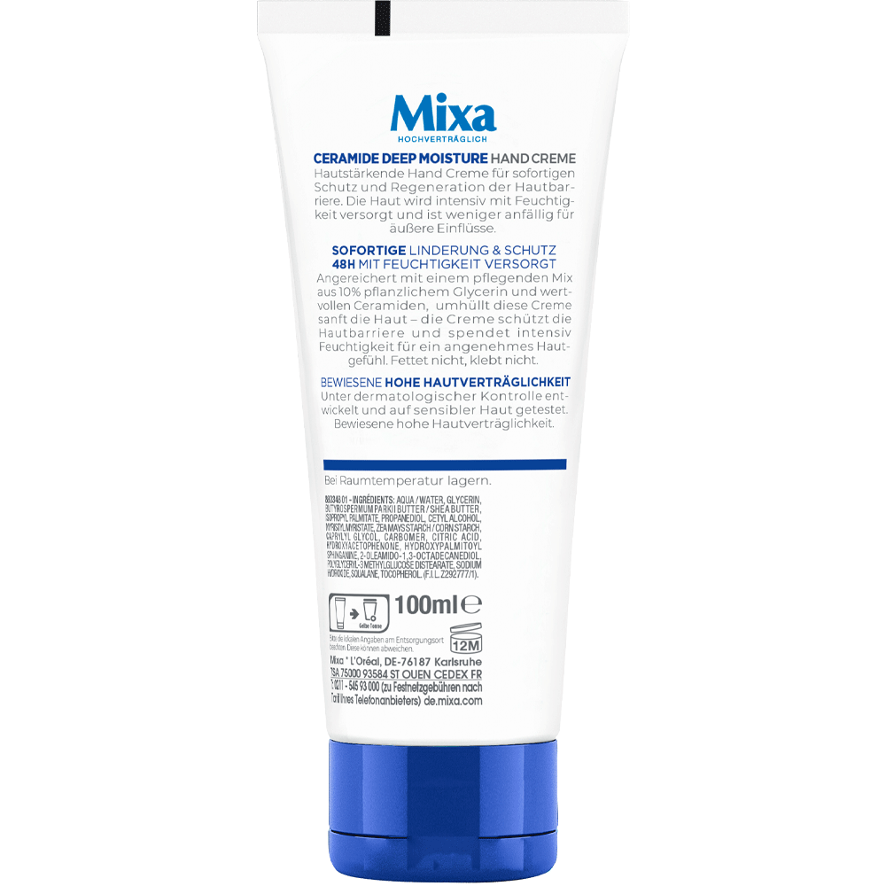 Bild: Mixa Handcreme Ceramide 