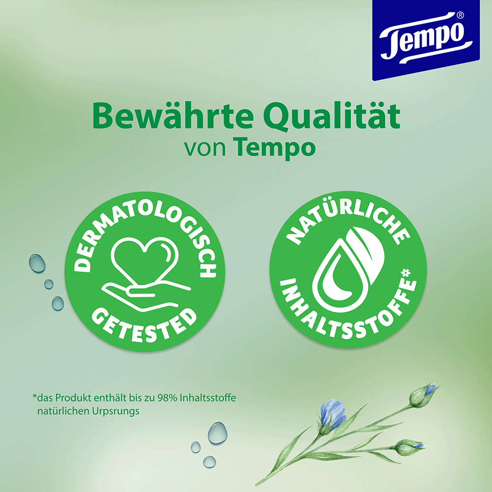 Bild: Tempo Feuchtes Toilettenpapier sanft & sensitiv 