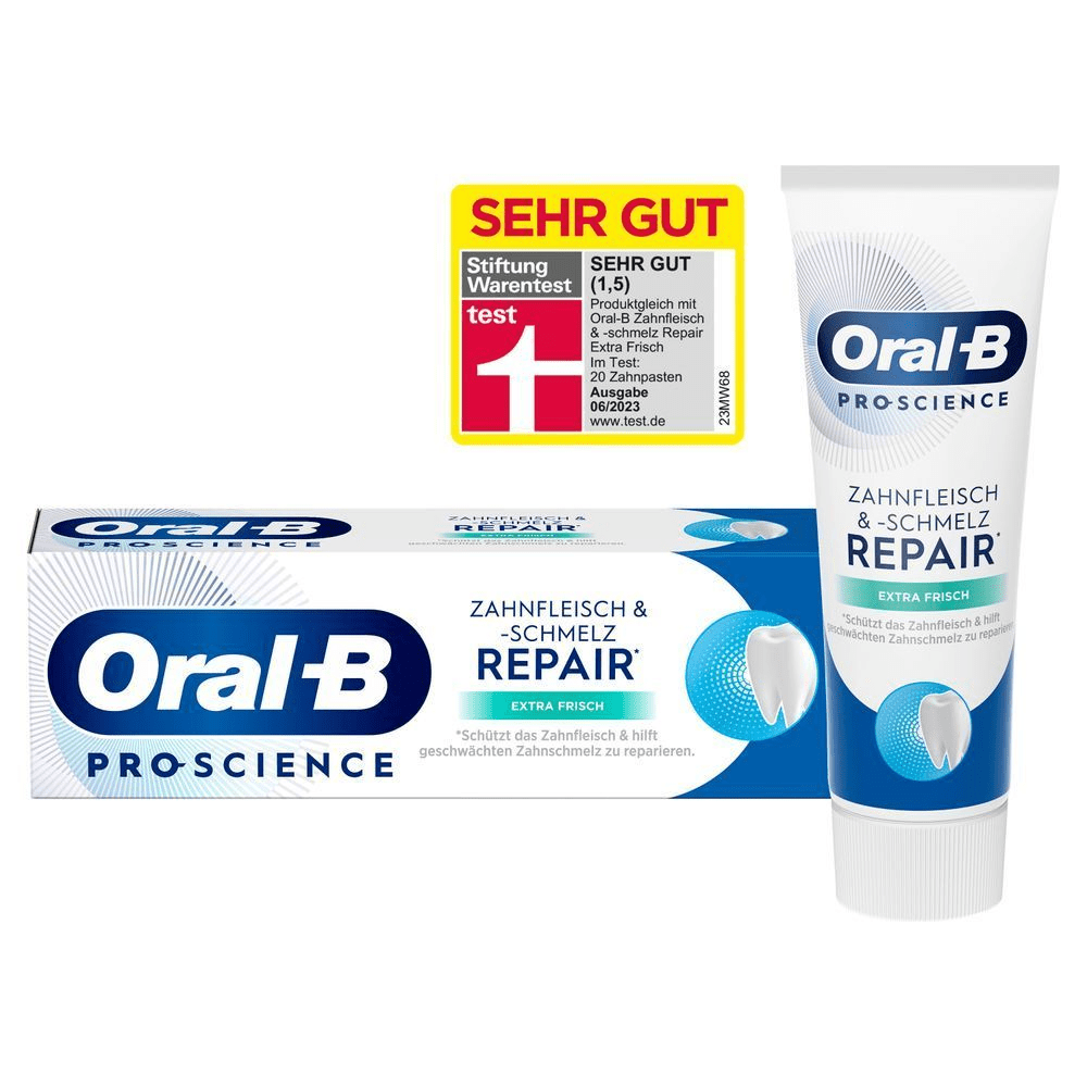 Bild: Oral-B Zahnfleisch & -schmelz Repair Zahncreme 