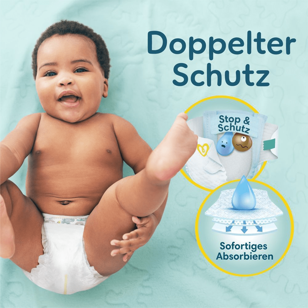 Bild: Pampers Premium Protection Größe 2, 4kg - 8kg 