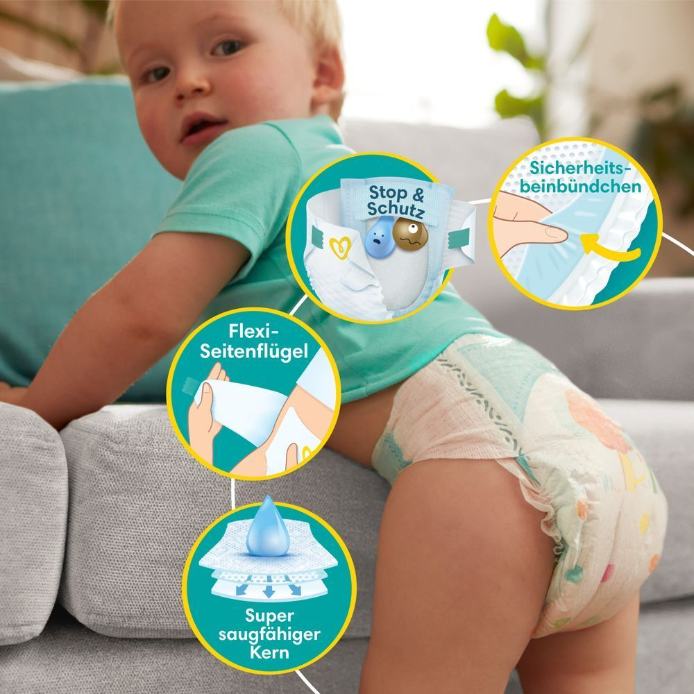 Bild: Pampers Baby-Dry Größe 3, 6kg - 10kg 