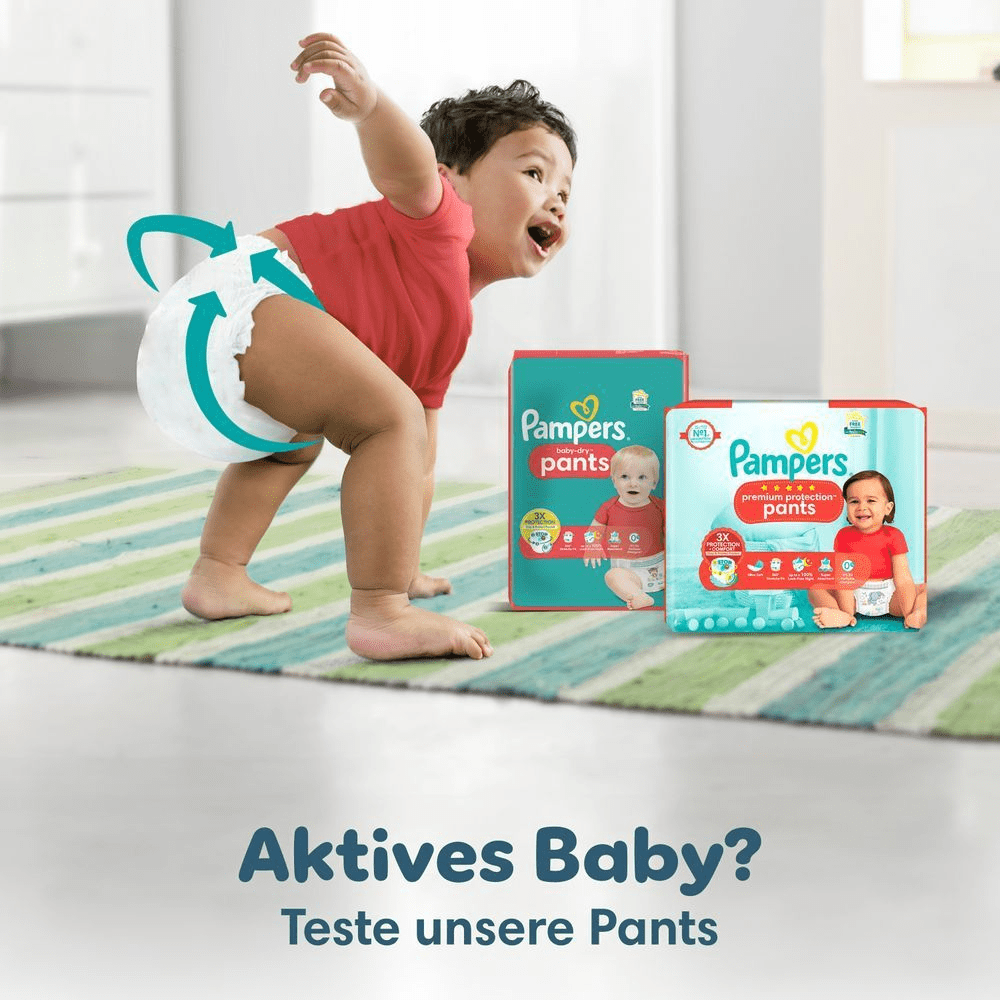 Bild: Pampers Baby-Dry Größe 6, 13kg - 18kg 