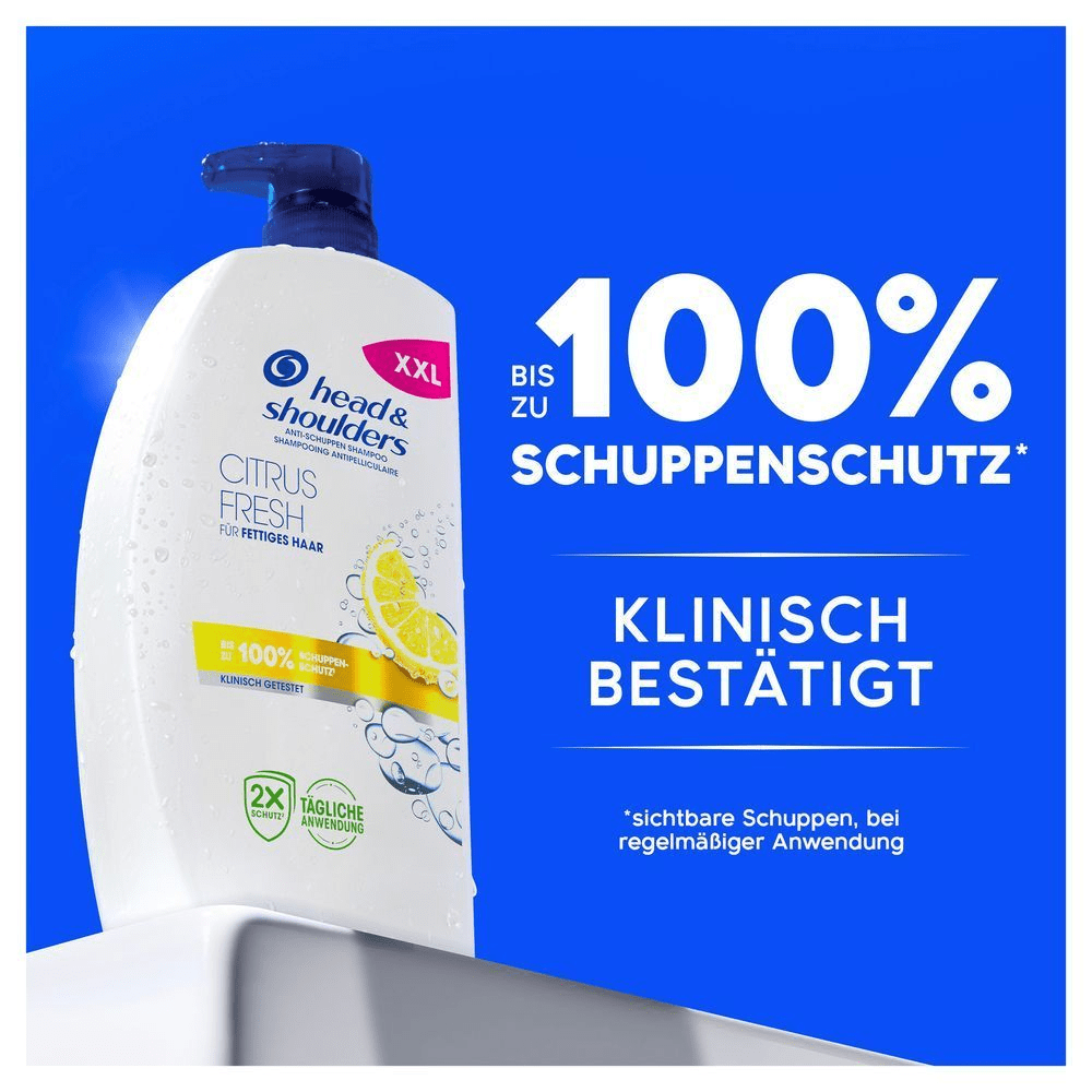 Bild: head & shoulders Citrus Fresh Anti-Schuppen-Shampoo 